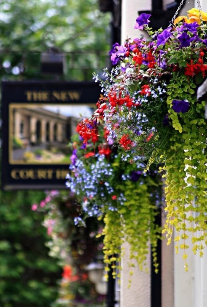 The New Court Inn Usk Exteriör bild