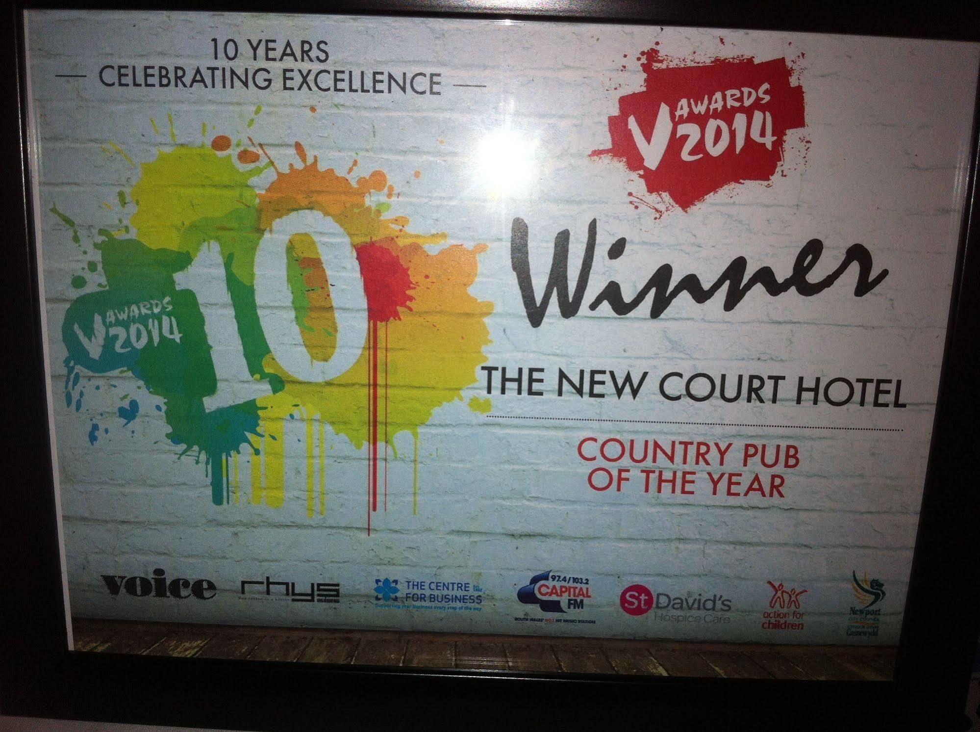 The New Court Inn Usk Exteriör bild